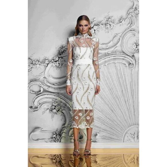 Zhivago Dresses & Skirts - zhivago raise your hand midi dress white US6